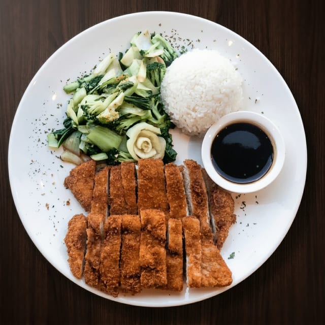 Chicken Katsu Lunch.